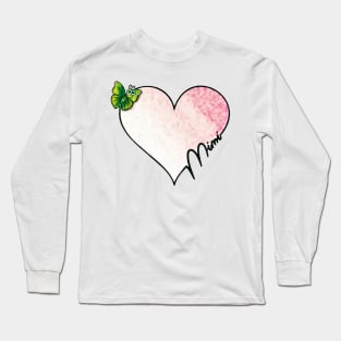 Mimi Heart Long Sleeve T-Shirt